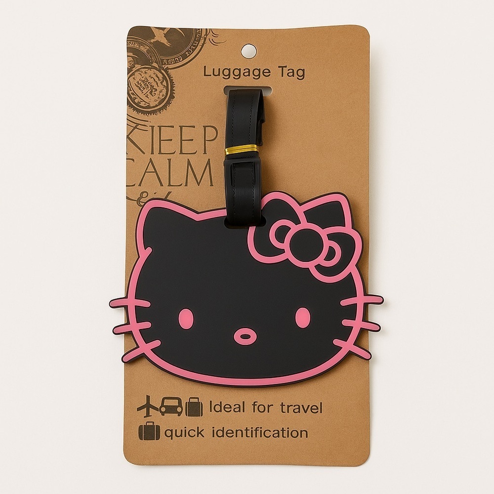 Hello Kitty Luggage Tag – Travel Accessory